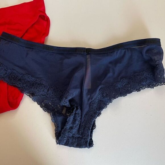 New! PINK| by Victoria Secret| Bundle of 2|Medium| Bikini Cut| Has Stretch - Picture 6 of 10